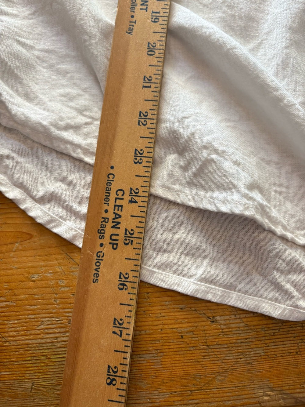 Universal Thread Linen Blend Shirt Jacket White Utility Shacket Large - Picture 7 of 7